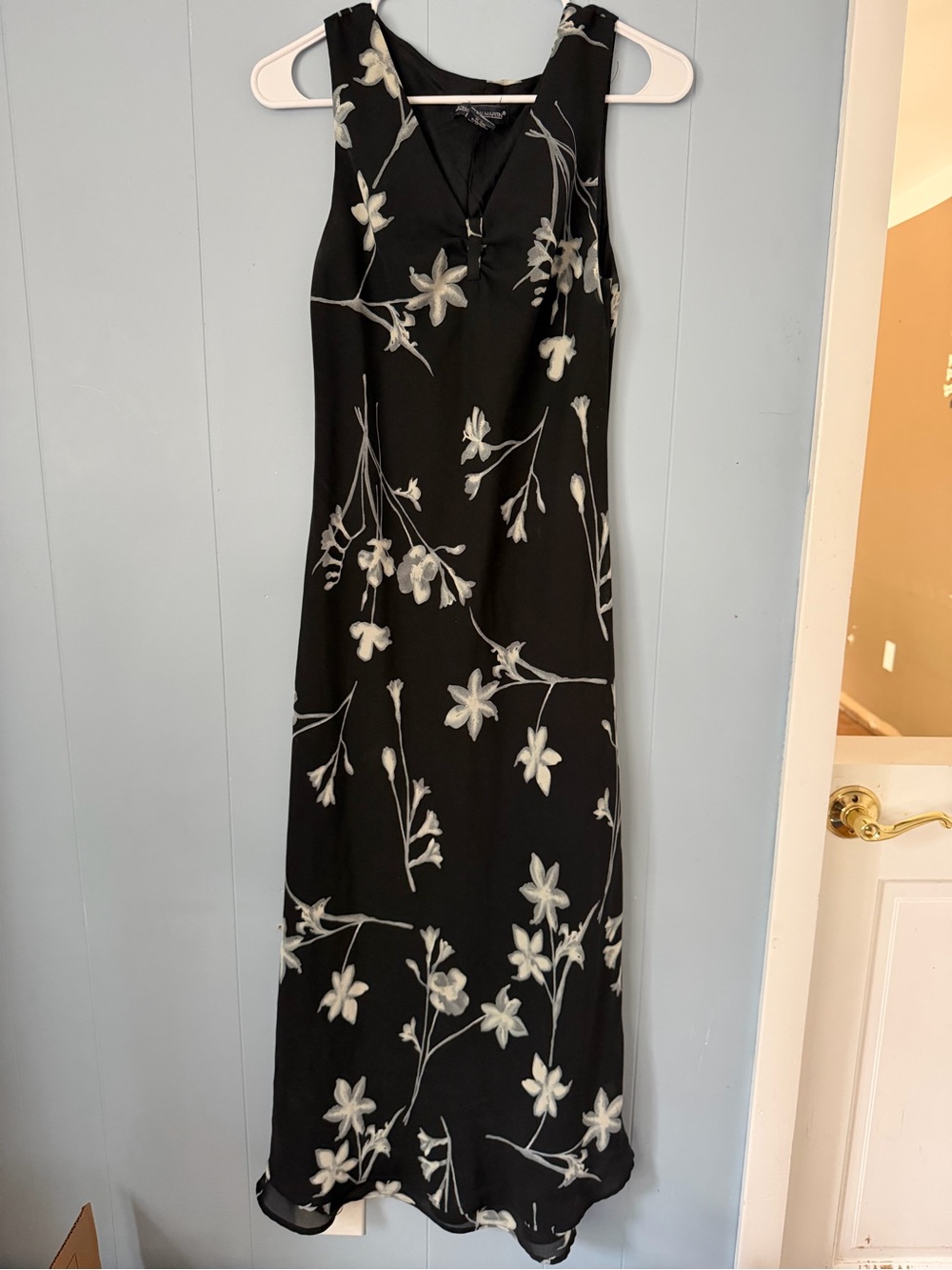 Vintage Floral Maxi Dress